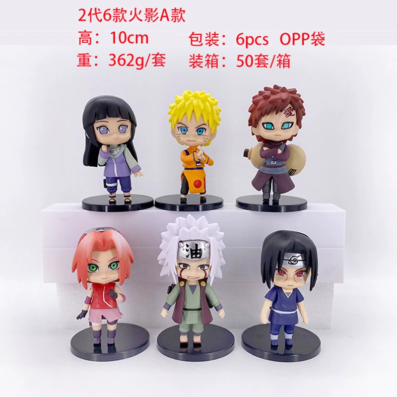Naruto Naruto Q версия серия самодельные куклы Сасуке Наруто Я люблю Ло Илк кукла модель оптовая