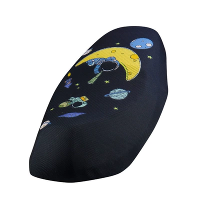 electric scooters and motorcycles, wholesale, Motorcycle cushion - cartoon-astronaut-m