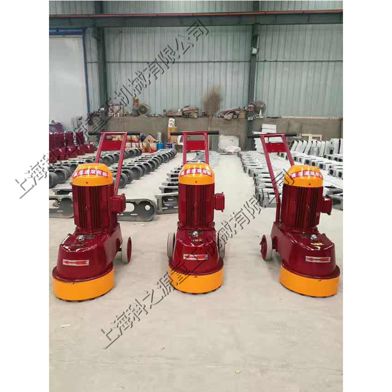 手推式水泥路面抹平机  金刚石水磨石机 250型混凝土地面磨削机