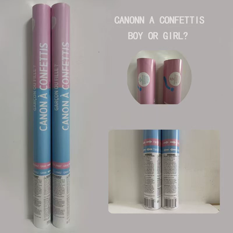 60 см ручные фейерверки для вечеринки с анонсом пола ребенка, квадратные конфетти для дня рождения мальчика или девочки, праздничные принадлежности для салюта