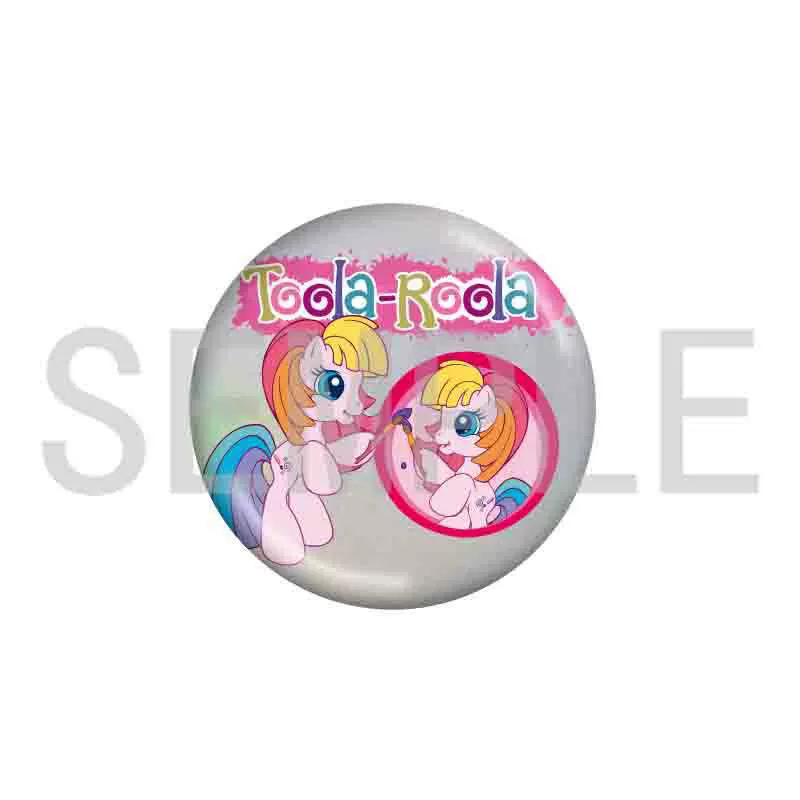 Старшая деталь Little Ma Bolly 75 Двойная вспышка Панель Значок Bad My Little Pony, Hyatt, Ziyue Yunbao Apple Jiaer