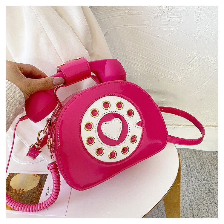 504g Weight Polyester Lining Material Zipper Closure Type Single Shoulder Strap Strap Type Circle Bag Bags Type Pu Leather Material Solid Color Pattern Vintage Style Style Round Shape Rose Red, White, Pink, Purple, Red, Yellow, Black Color Medium Size Medium Pu Leather Vintage Style Circle Bag 39