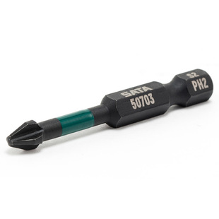 Shida 10-Piece Set 6.3mm Series 50mm Long Impact-Resistant Hexagonal Screwdriver Head 59751--59757