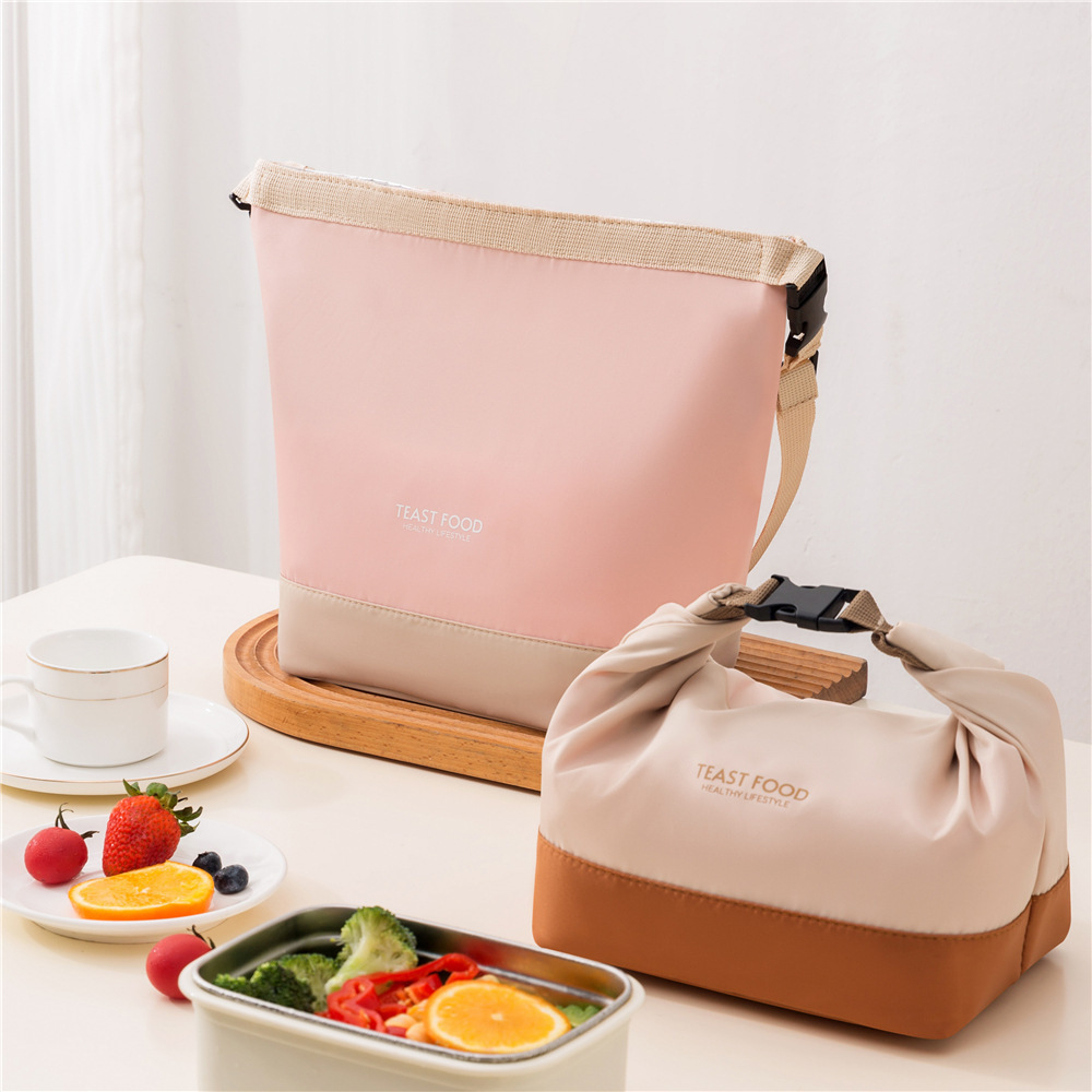 new pattern Oxford Messenger portable Insulation package travel outdoors Picnic bag go to work Lunch box bag multi-function Shoulder strap Easy