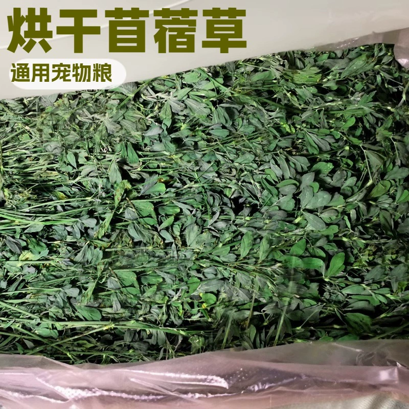 Сухое люцерновое сено для кроликов, морских свинок, шиншилл и других мелких животных 2025 года. Корм для кроликов.