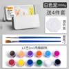 White clay 1000g + pigment 4-piece set