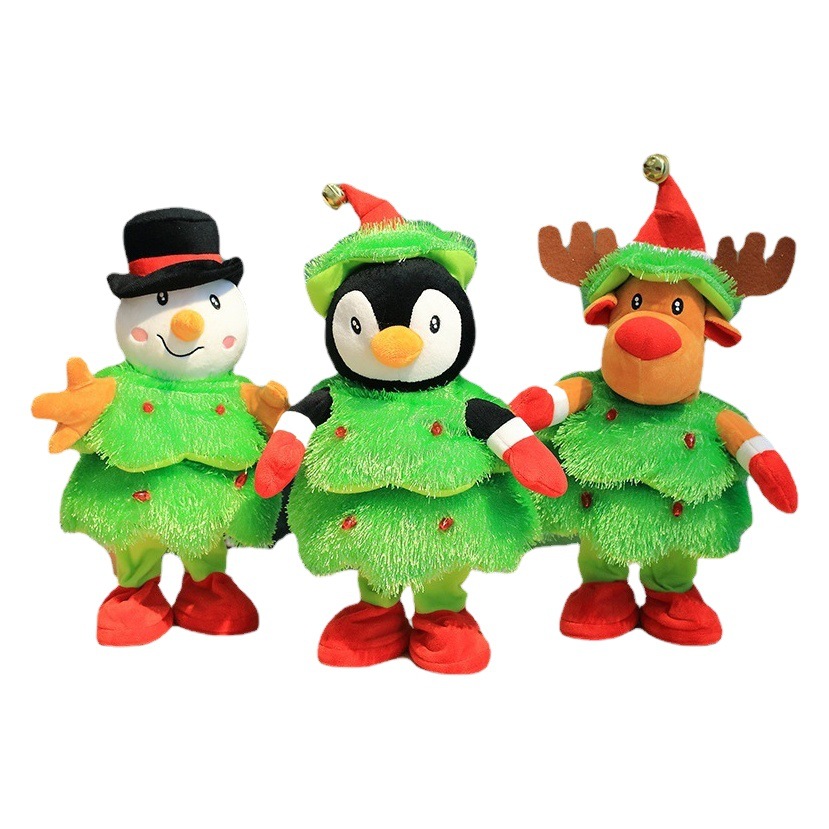 Canto y baile circo animal encantador flor alces árbol de Navidad Hada ciervo conejo cactus aprender a hablar cumpleaños