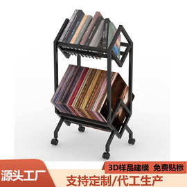 跨境移动杂志架落地书籍储存架家用绘本展示架杂志放置架