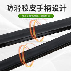 Lightweight all-aluminum double-tube double-bar litter picker, airport litter picker, portable sanitation cleaning tool