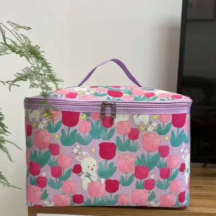 New Portable Cosmetic Bag 35*25*20, Multiple Designs Available, Dustproof and Moisture-Proof Outdoor Bag