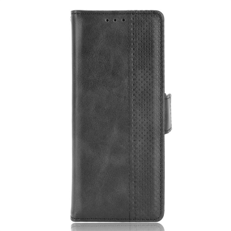 For Samsung Galaxy Z Fold3/Fold6 Phone Case Card Flip Fold5 Leather Case Side Buckle W2423