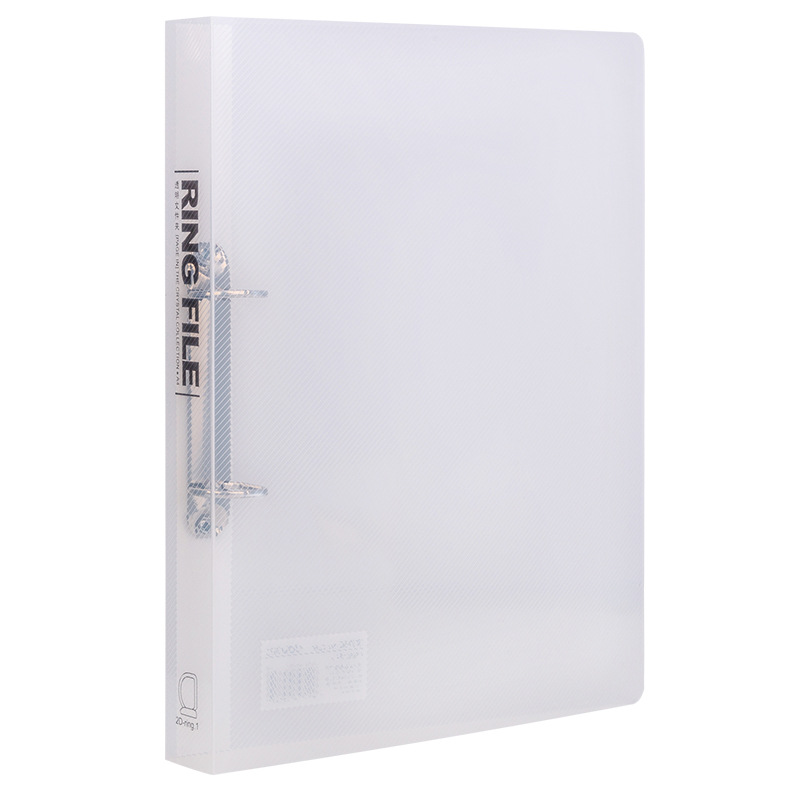 A4 carpetas de hoja blanca perforada inserción de doble agujero carpetas suministros de papelería de oficina 5381