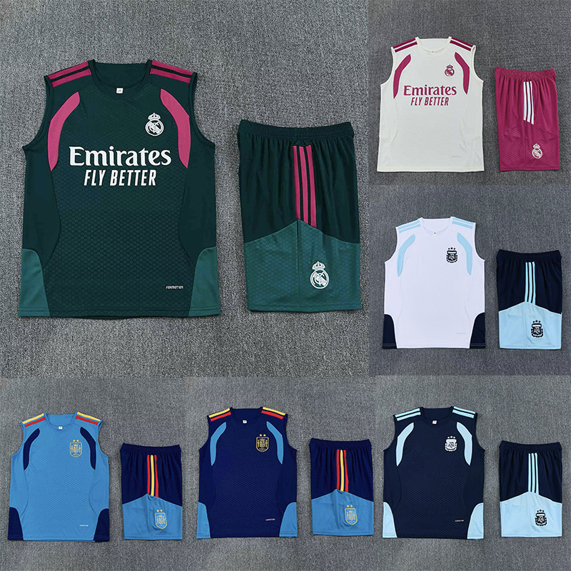 New Real Madrid jersey, Mbappé, Spain, Yamal, Argentina, Messi, football vest, training suit New Real Madrid jersey, Mbappé, Spain, Yamal, Argentina, Messi, football vest, training suit