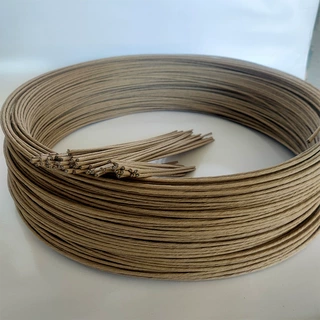 定制沙发牛皮纸包定位线 沙发弹簧固定条胶包钢丝纸包线 家具配件