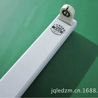 T8支架灯/T8led日光灯管支架/单管支架1*18w 车库照明日光灯架