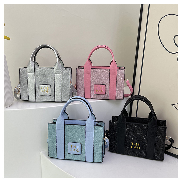 252g Weight Sewing Thread Fashion Element Zipper Closure Type Single Shoulder Strap, Double Handle Strap Type Shoulder Bag Bags Type Casual, Daily Occasion Pu Leather Material Color Block Pattern All Seasons Season Women's Gender Streetwear Style Square Shape Women's Pu Leather Color Block Streetwear Sewing Thread Square Zipper Shoulder Bag 12