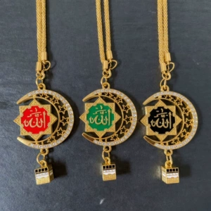 Popular overseas exotic style car accessories, alloy gold-plated, direct cross-border supply