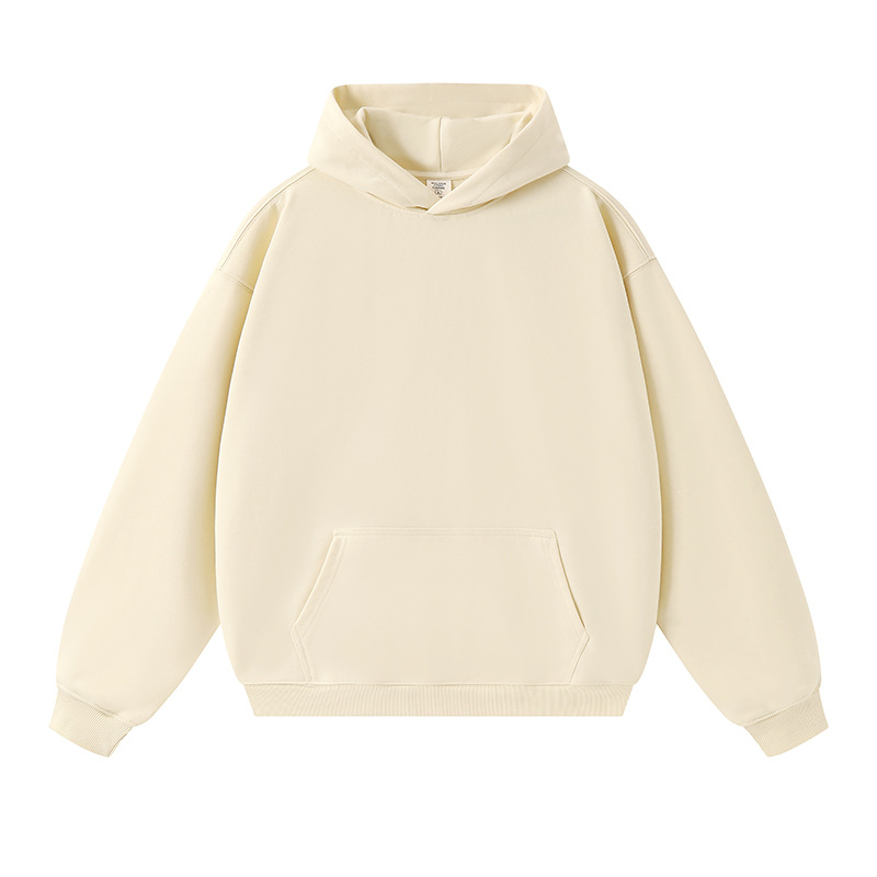 Otoño y invierno 450 gramos de pesado hookah logotipo impresa camiseta cultural de grupo camiseta publicitaria suéter personalizada