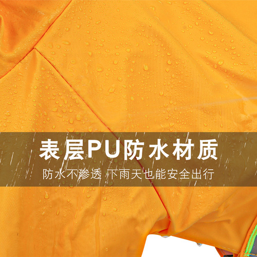 Cross-border new pet raincoat dog poncho cloak style reflective big dog clothes dog raincoat pet supplies wholesale