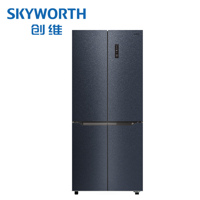 Skyworth Skyworth Refrigerator 426 L Large Capacity Home Use Super Large Volume BCD-426WXPS Basalt