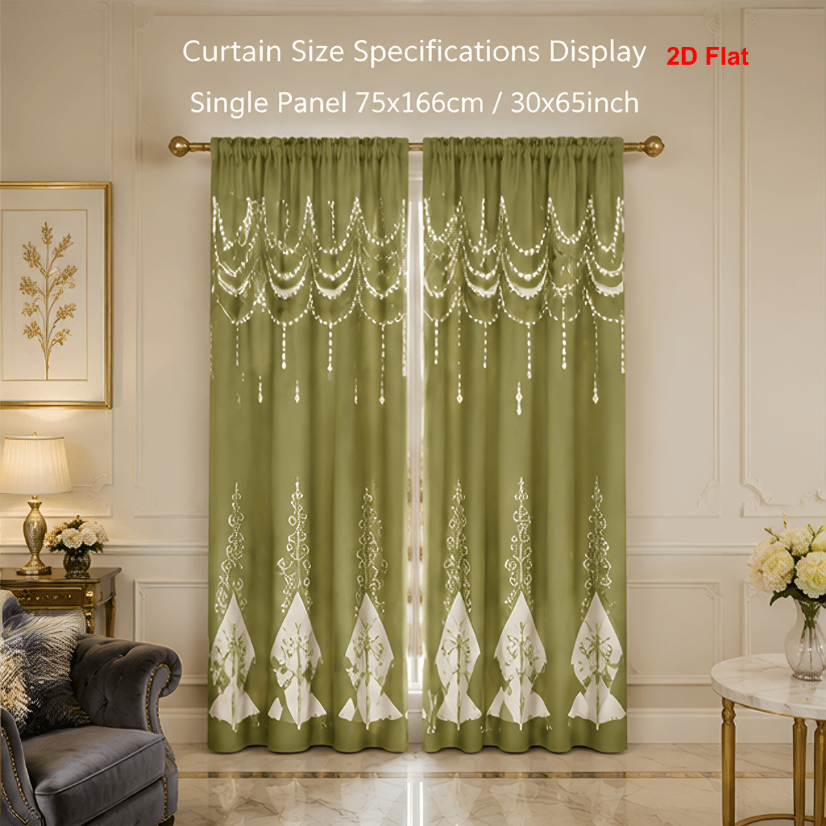 Cortina POD personalizada transfronteriza sala de estar para diseñar cortinas de impresión digital cortinas de decoración europea y americana cortina de tela gruesa image 20