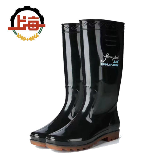Shanghai brand double money 139 men's high rain boots non-slip wear-resistant water shoes site labor protection rain shoes postage a generation of hair