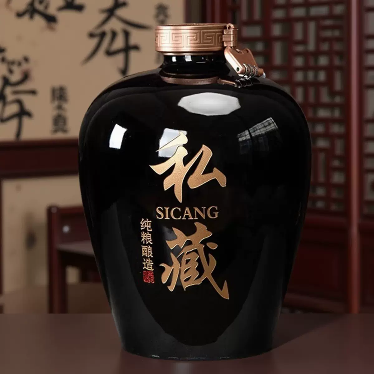 厂家直发酒壶景德镇陶瓷酒坛子泡酒瓶酒器酒罐家用密封白酒瓶