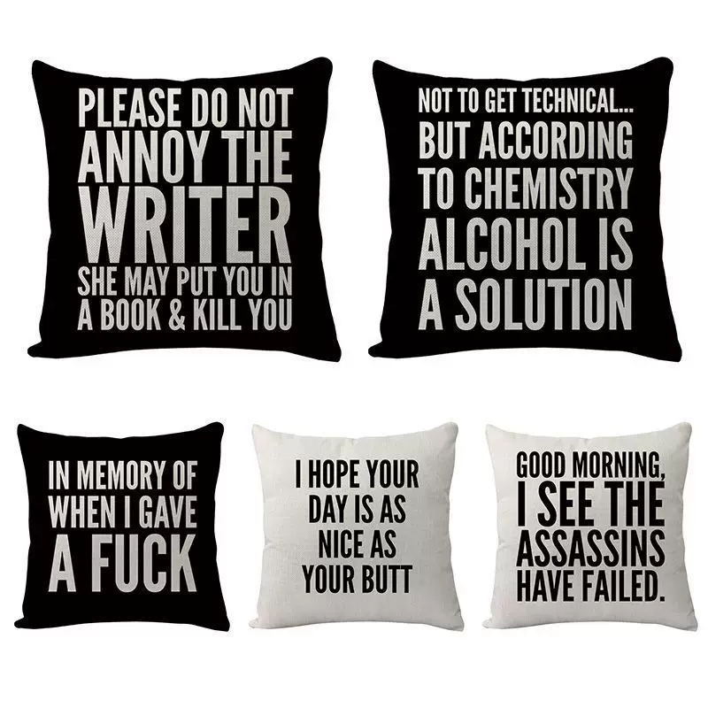 Pillow, sofa for bed, English, Amazon