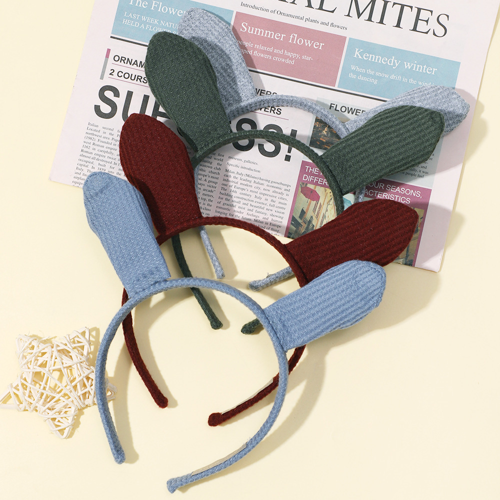 Foreign trade new children's hair accessories European and American baby cute small ears hairband girls do not hurt hair headband jewelry wholesale_voghion.com