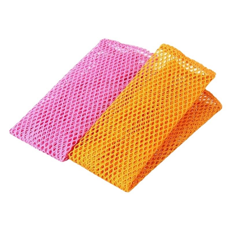 Directo DE FÁBRICA DE Corea del Sur malla antiadherente aceite plato de tela malla plato toalla 2P malla limpieza estropajo al por mayor