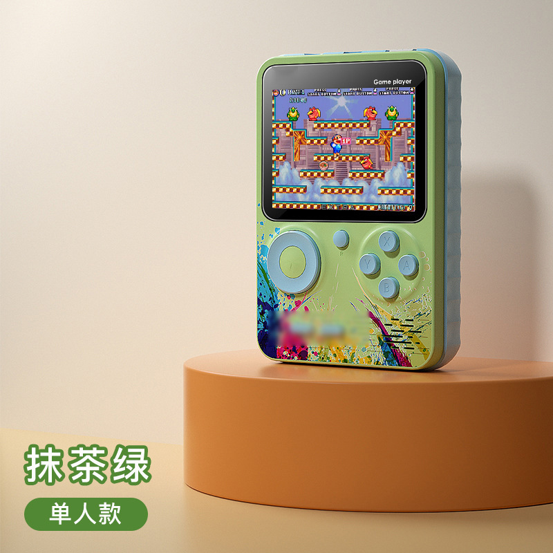 携帯ゲーム機 クラシック 500-in-1 シングル 子供時代 ノスタルジック スーパーマリオ 大画面 充電 ミニ ポータブル|undefined