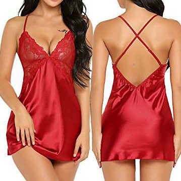 Conjunto de camisón de satén fino con cuello en V y diseño hueco para mujer, estilo informal, de verano 2022, para comercio electrónico transfronterizo de Amazon.