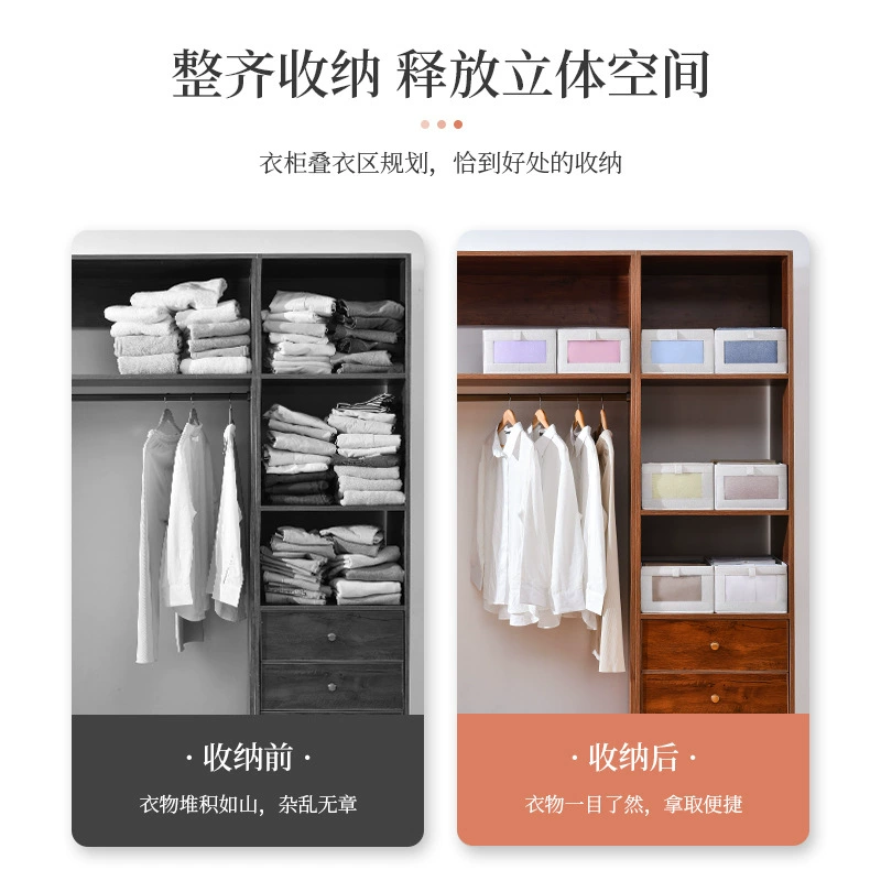 Storage box for home use, foldable cloth, storage system, cotton and linen