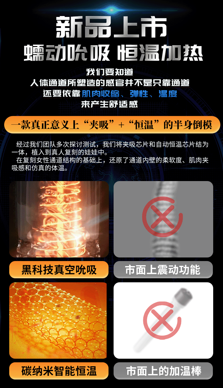 蒂悦奴半身实体倒模夹吸娃娃仿真人功能智能恒温加热情趣成人用品-阿里巴巴