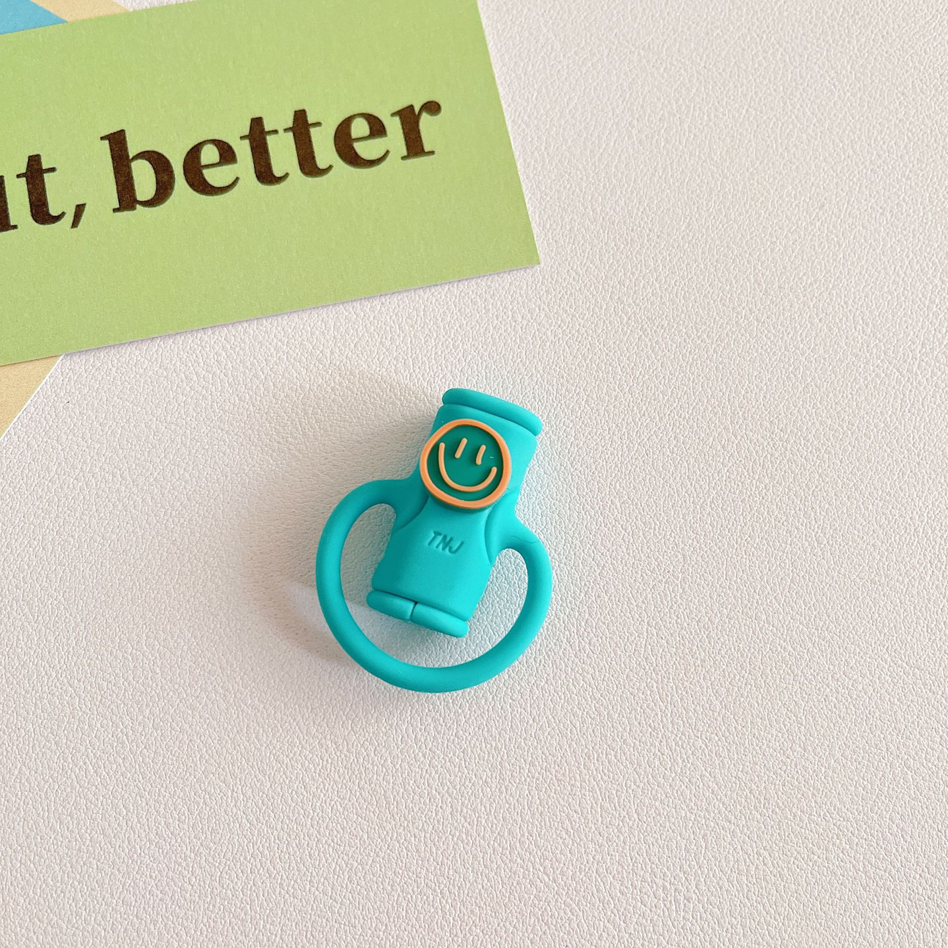 Sonrisa nueva cubierta protectora del cable de datos silicona dibujos animados sonrisa protección cable roto teléfono móvil carga cabeza cubierta protectora