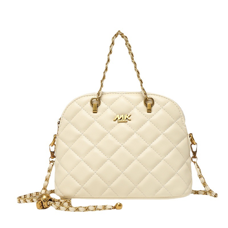 Piccola catena Xiangfeng Lingge in vera pelle 2023 nuova tracolla monospalla di nicchia alla moda e di fascia alta_voghion.com