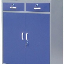 五金工具柜双开门车间储物柜多功能抽屉式零件柜手推工具车