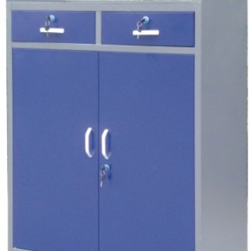 五金工具柜双开门车间储物柜多功能抽屉式零件柜手推工具车