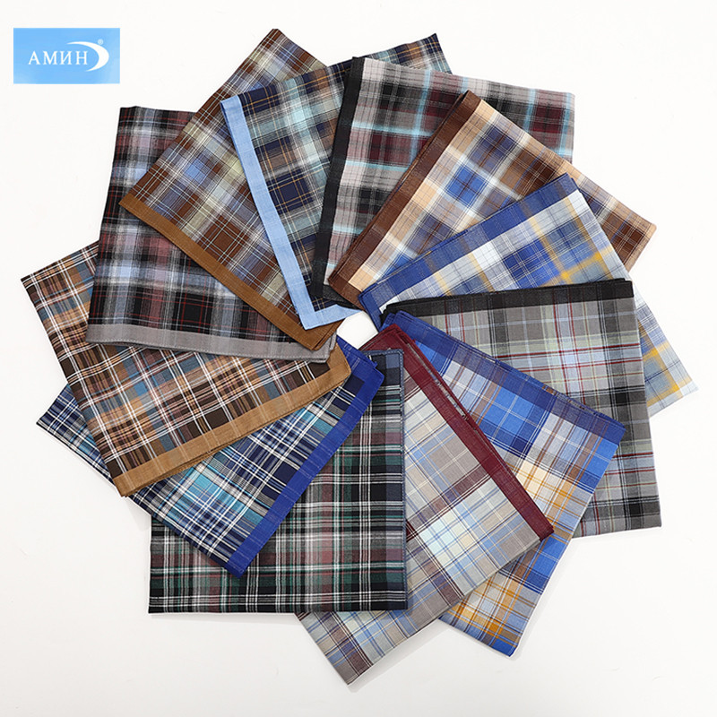 Cotton dark handkerchief English style