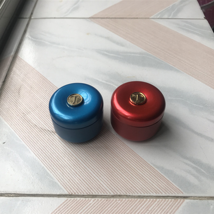 便携迷你一泡装小罐茶叶红茶铁罐马口铁圆形密封小号茶叶包装罐