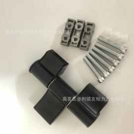 三节铰链断桥铝合金合页有框门合页加重型肯德基门三维可调门合页