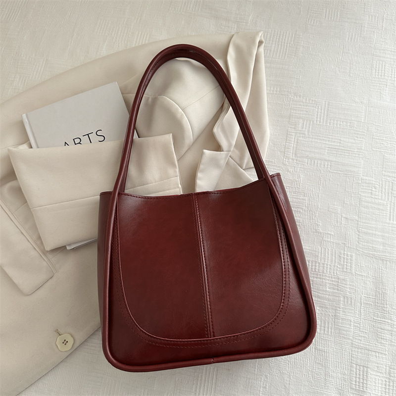 Bolsos populares para mujer 2024 otoño e invierno nuevo estilo coreano retro de gran capacidad para viajar en clase bolso de hombro bolso de moda