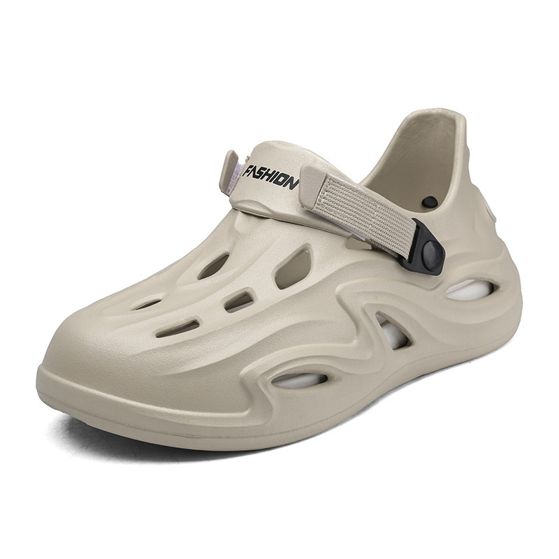 Zapatos para parejas de verano 2025 zapatillas de cabeza de mierda antideslizante para usar sandalias deportivas de coco de playa