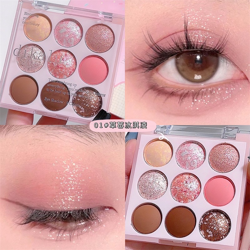 Sombra de Ojos de helado 01 # Placa de fresa