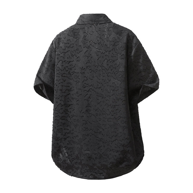 taglia 2026 Camicia da spiaggia da uomo vintage a maniche corte, stile europeo e americano, nuova, vintage, effetto invecchiato, taglia C100_voghion.com