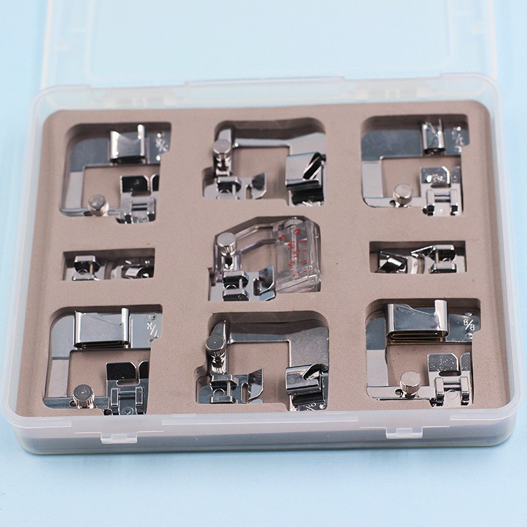 Máquina DE COSER doméstica prensatelas multifuncional accesorios de costura 32 tipos 42 tipos 52 unidades 62 unidades prensatelas traje de costura