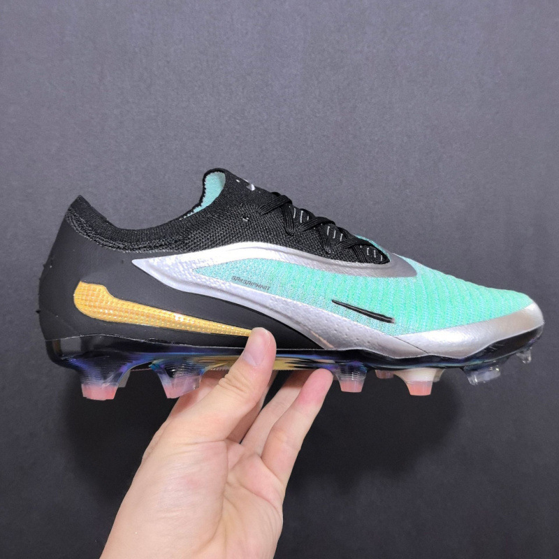 Putian Shoes Pure Original Phantom 6 Football Shoes for Men and Women, Dark Style Fg Wear-Resistant Practical Combat Boots, Gx3 Knitted Sports Shoes Putian Shoes Pure Original Phantom 6 Football Shoes for Men and Women, Dark Style Fg Wear-Resistant Practical Combat Boots, Gx3 Knitted Sports Shoes