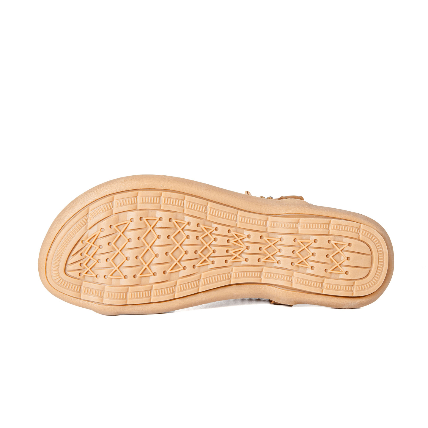 Women's Shoes, Summer Fashion Beach Vacation Flat Sandals With Beaded Toe Straps_desvips.com