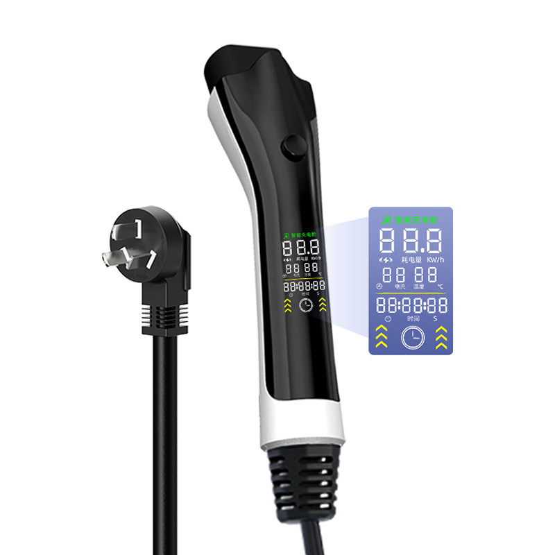 新エネルギー電気自動車 GAC テスラポータブル充電ガン家庭用充電パイルスマートスクリーンディスプレイユニバーサルモデル|undefined