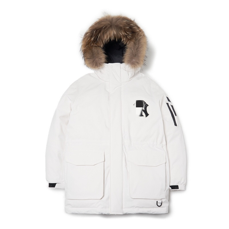 现货高版本明星同款MLB大毛领情侣款羽绒服9902 批发价格私信|undefined